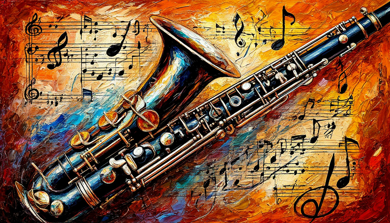 Бас-кларнет: тёмный, глубокий, редкий — новый голос джазовой ночи 1 Бас-кларнет: тёмный, глубокий, редкий — новый голос джазовой ночи